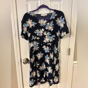 LOFT | Floral Mini Dress